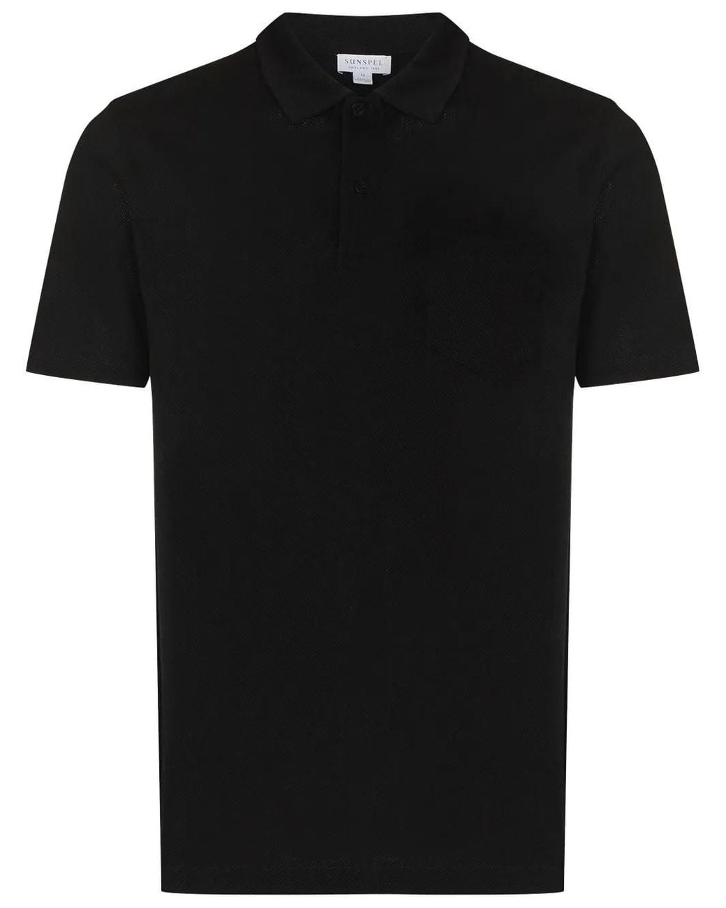 Sunspel Black Striped Cotton T-shirt for men