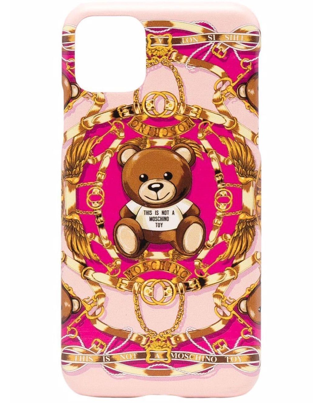 Moschino IPhone 11 Pro Max-Hülle mit Teddy in Pink - Lyst