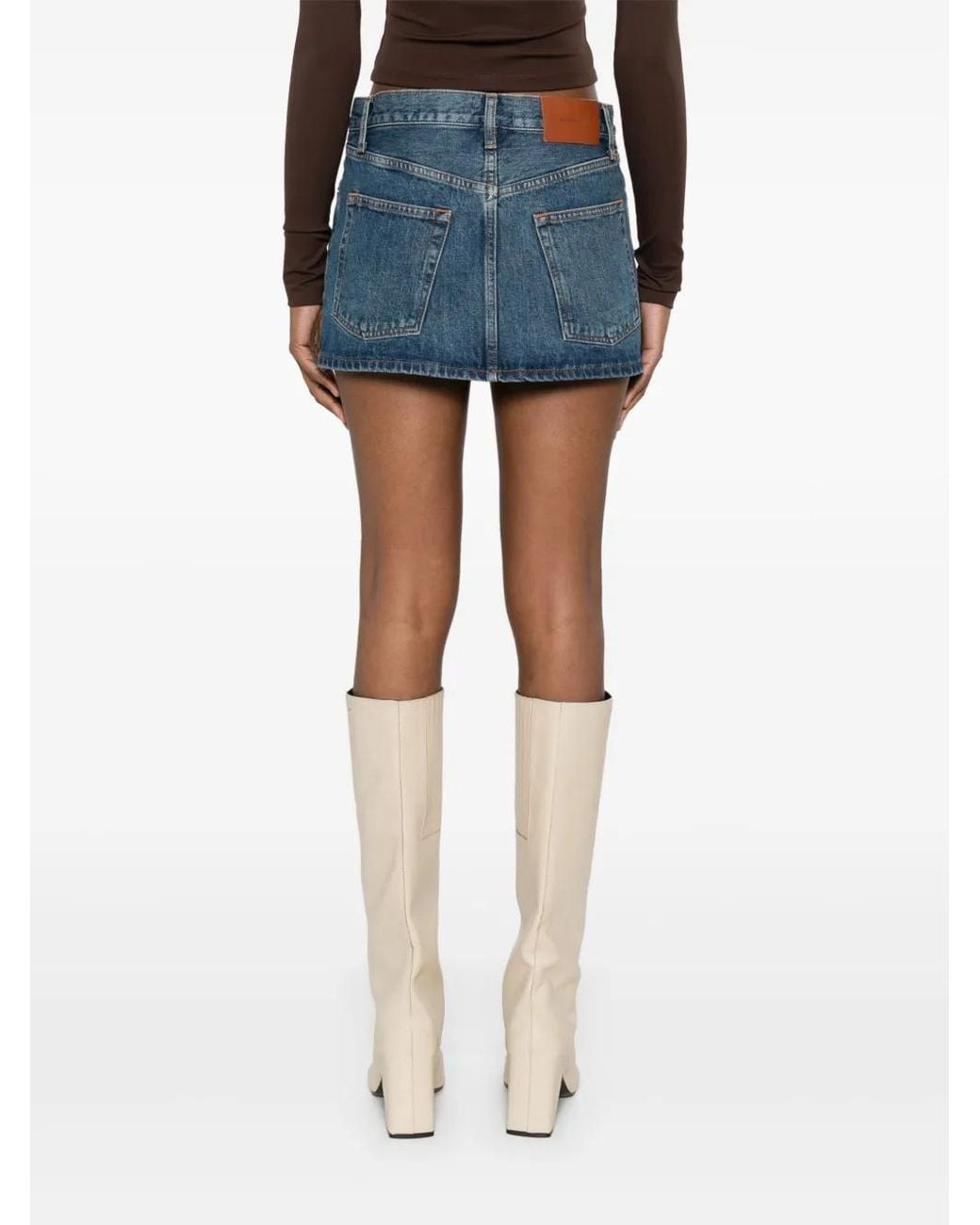 Wardrobe NYC Mini-Rok in het Blue