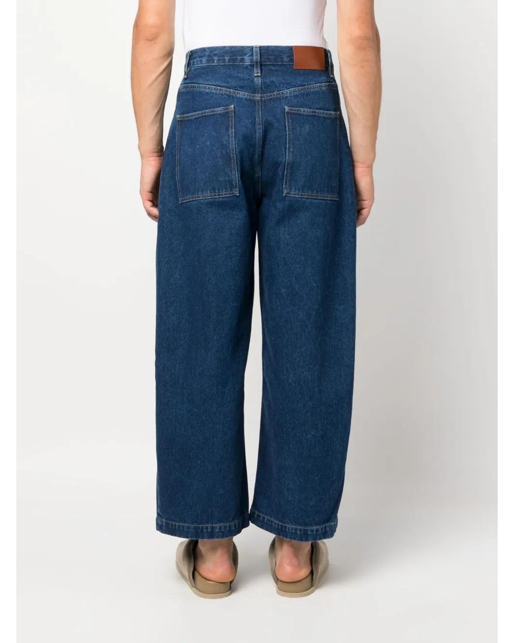 Studio Nicholson Blue Paolo Denim Pants for men