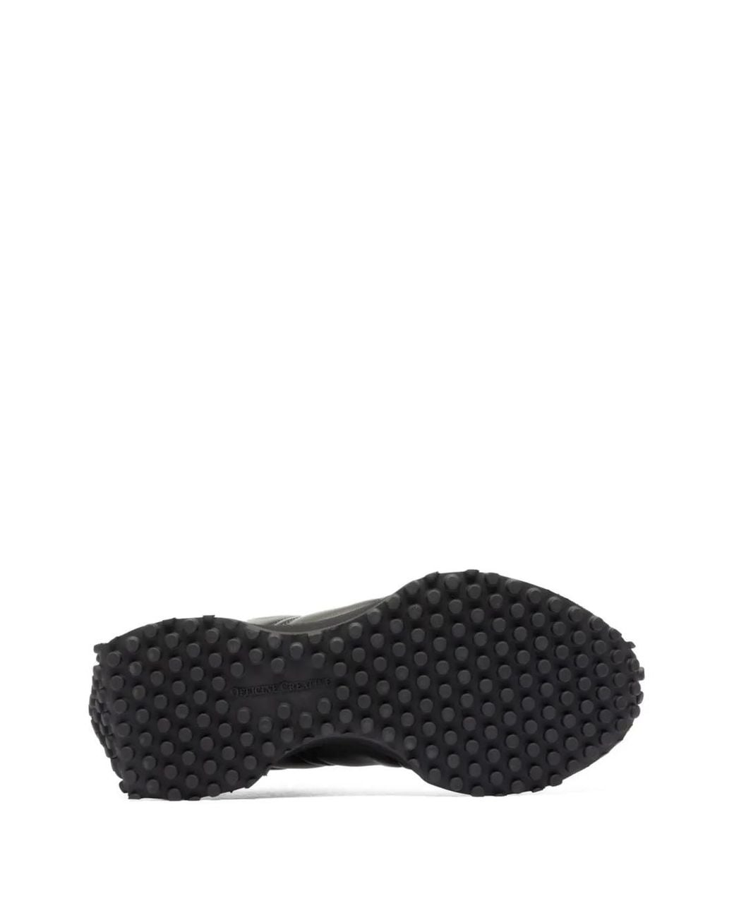 Officine Creative Black Kasba 003 Leather Sneakers for men