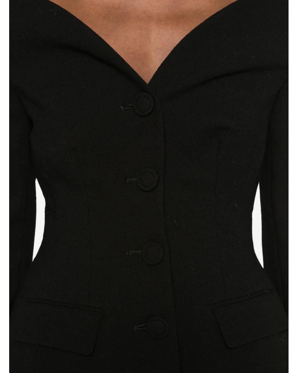 Self-Portrait Black Self Portrait Jackets