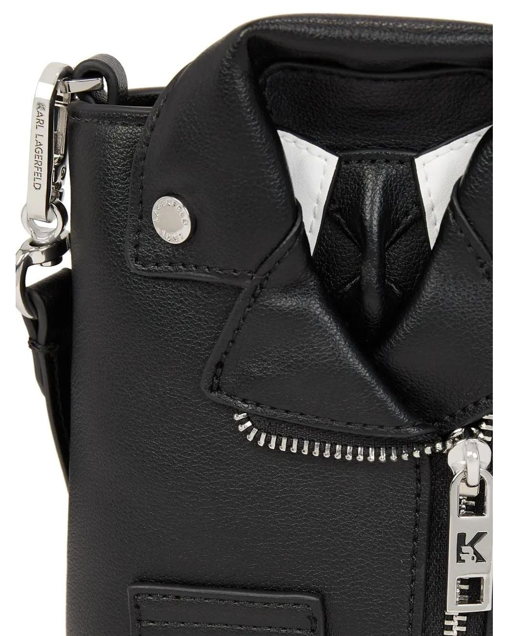 Karl Lagerfeld Black Mini Umhängetasche