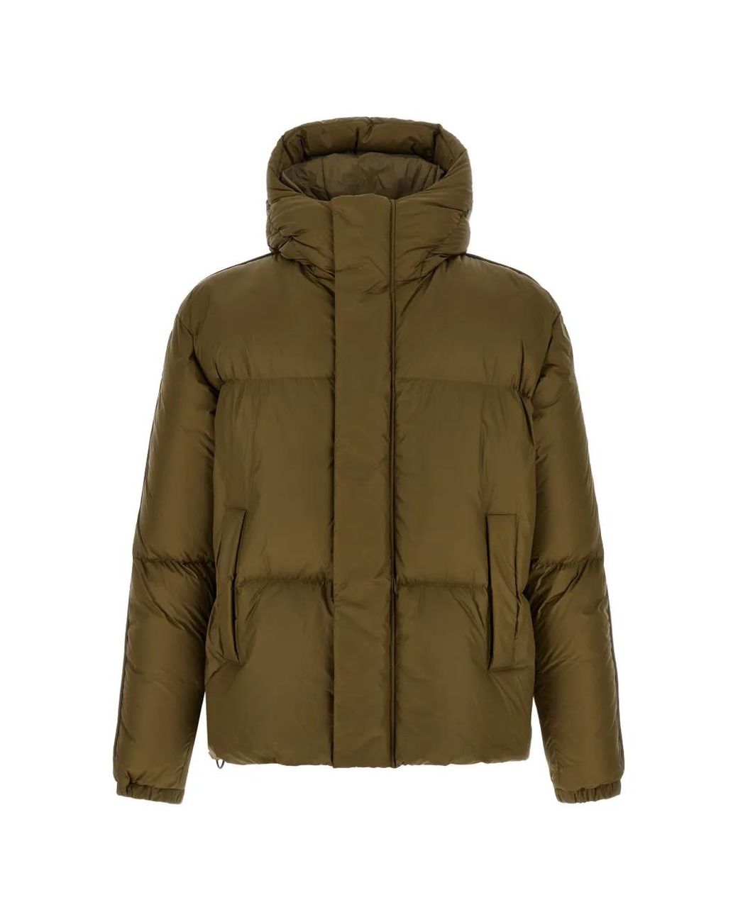Laminar Green Quilted Down Jacket for men