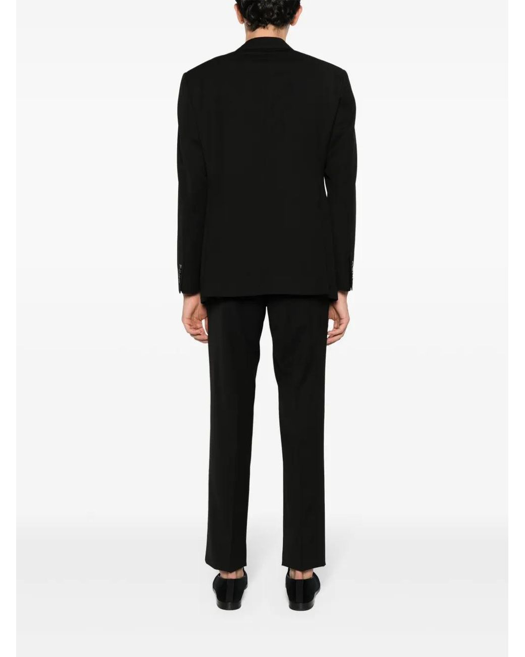 Giorgio Armani Black Wool Suit for men
