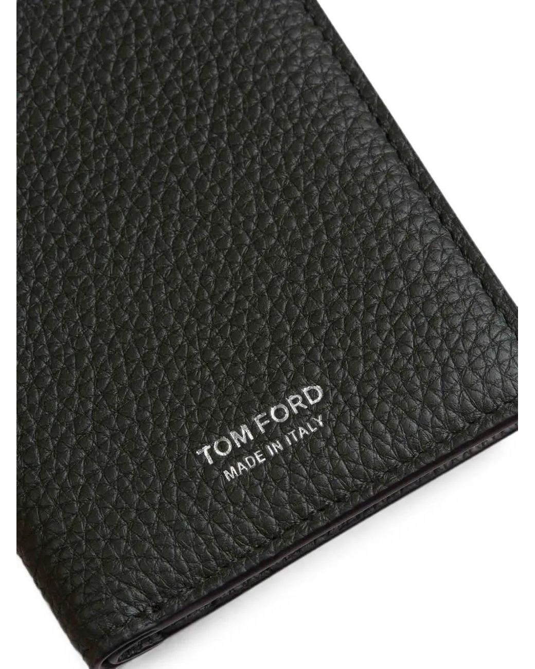 Tom Ford Texturiertes Kartenetui in Black für Herren