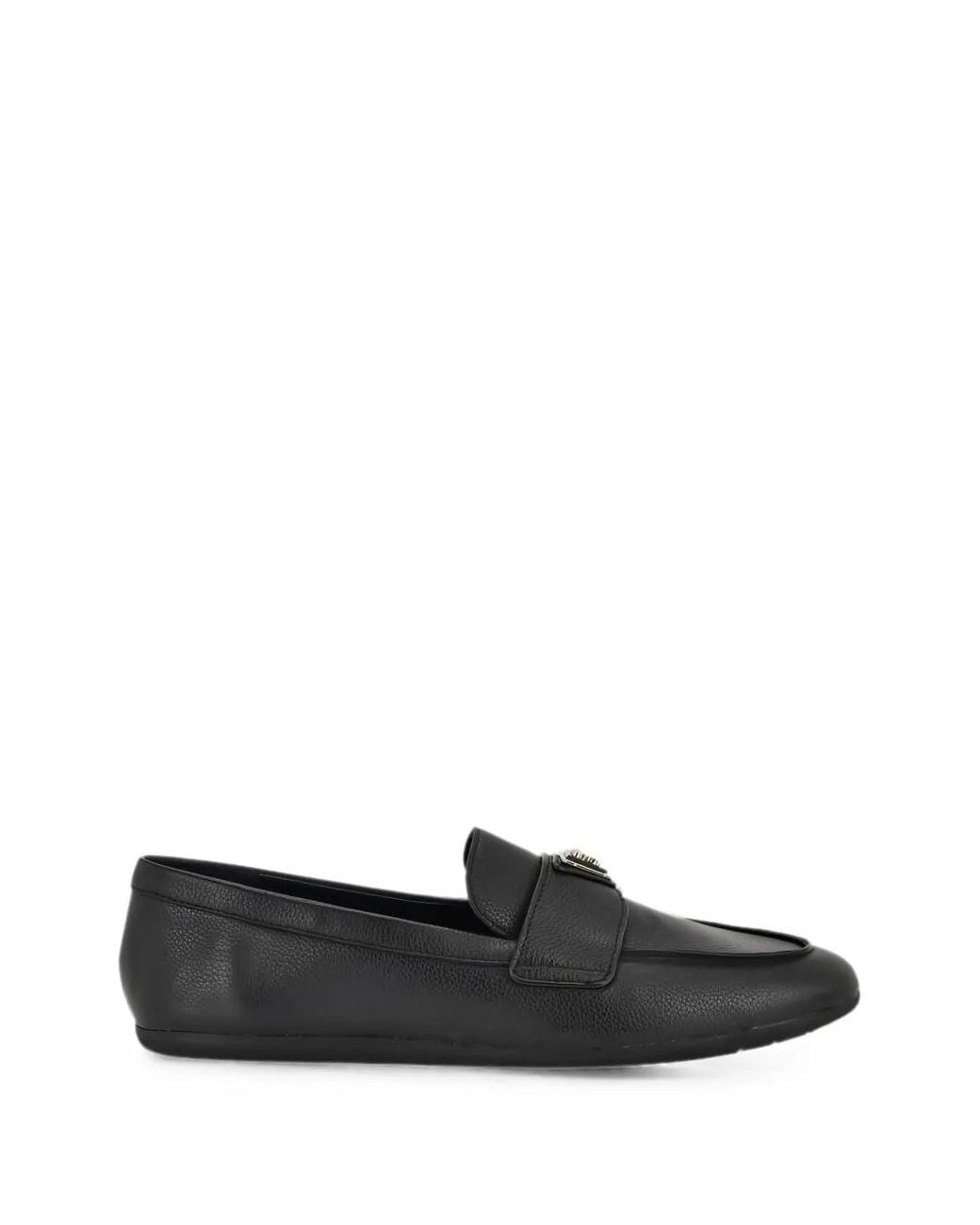 Guess Black Leather Loafers