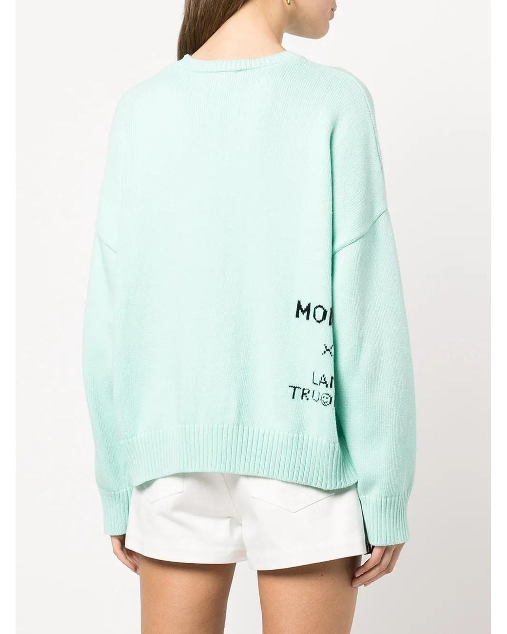 Monse Green Avocado Toast Merino-Knit Jumper