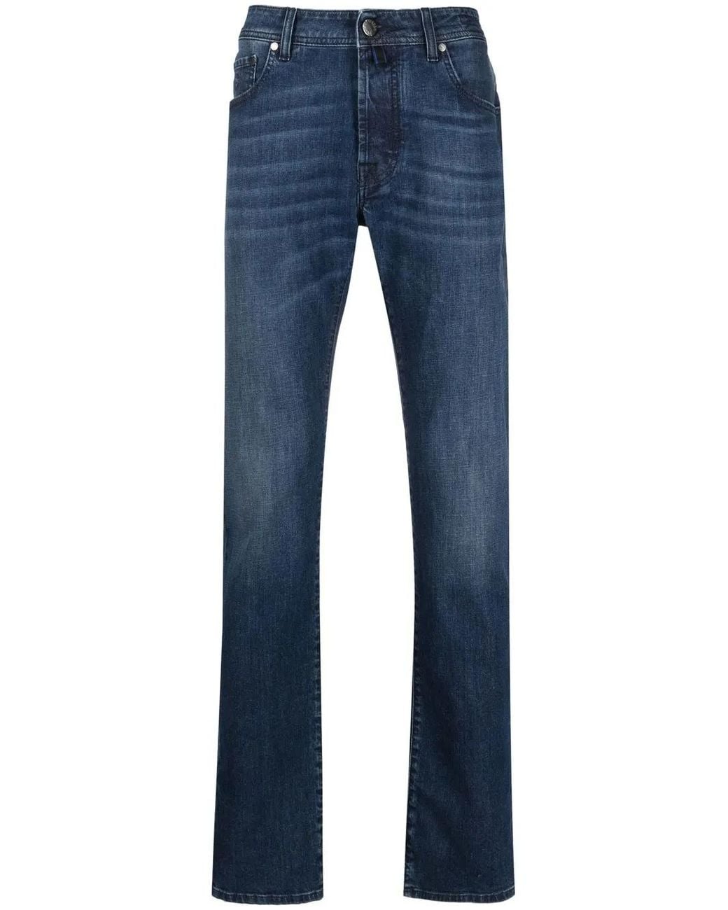 Jacob Cohen Blue Bard Straight-Leg Jeans for men