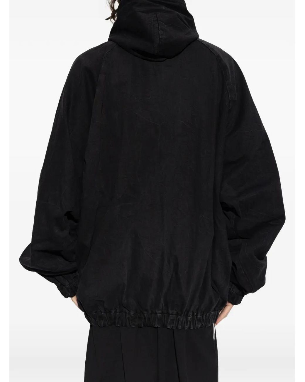 Balenciaga Black X Nba Zip-Up Jacket for men