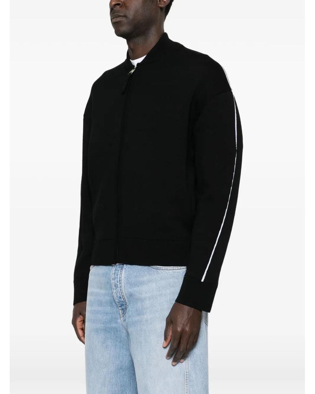 Givenchy Black Couture Seam Cardigan for men