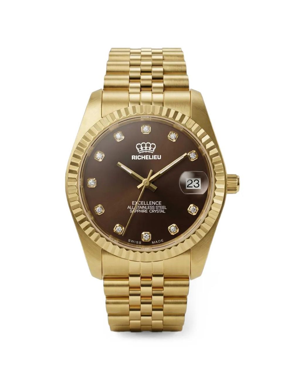 Richelieu Swiss Metallic Logo-Detail 31Mm Watch