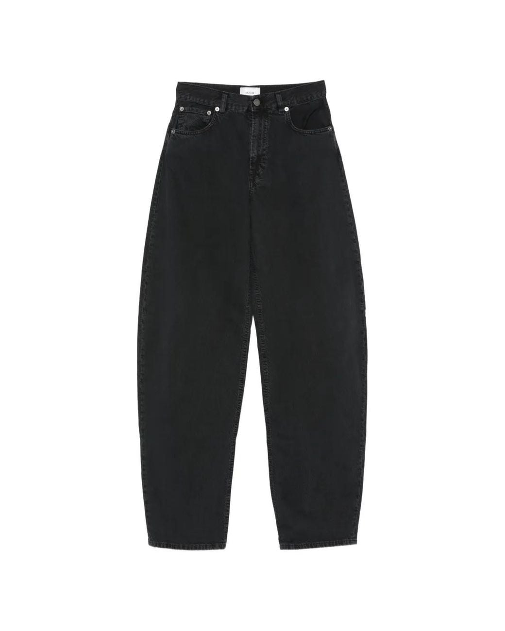 Haikure Black Pantalon Fuselé En Lin