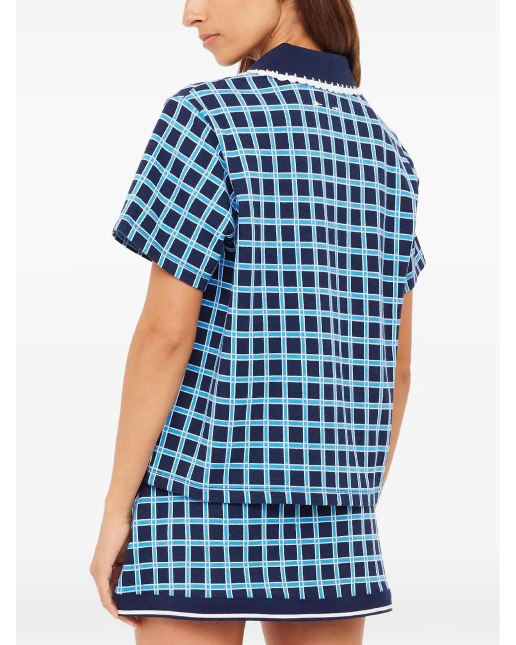Polo Clubhouse Dom A Quadri di The Upside in Blue