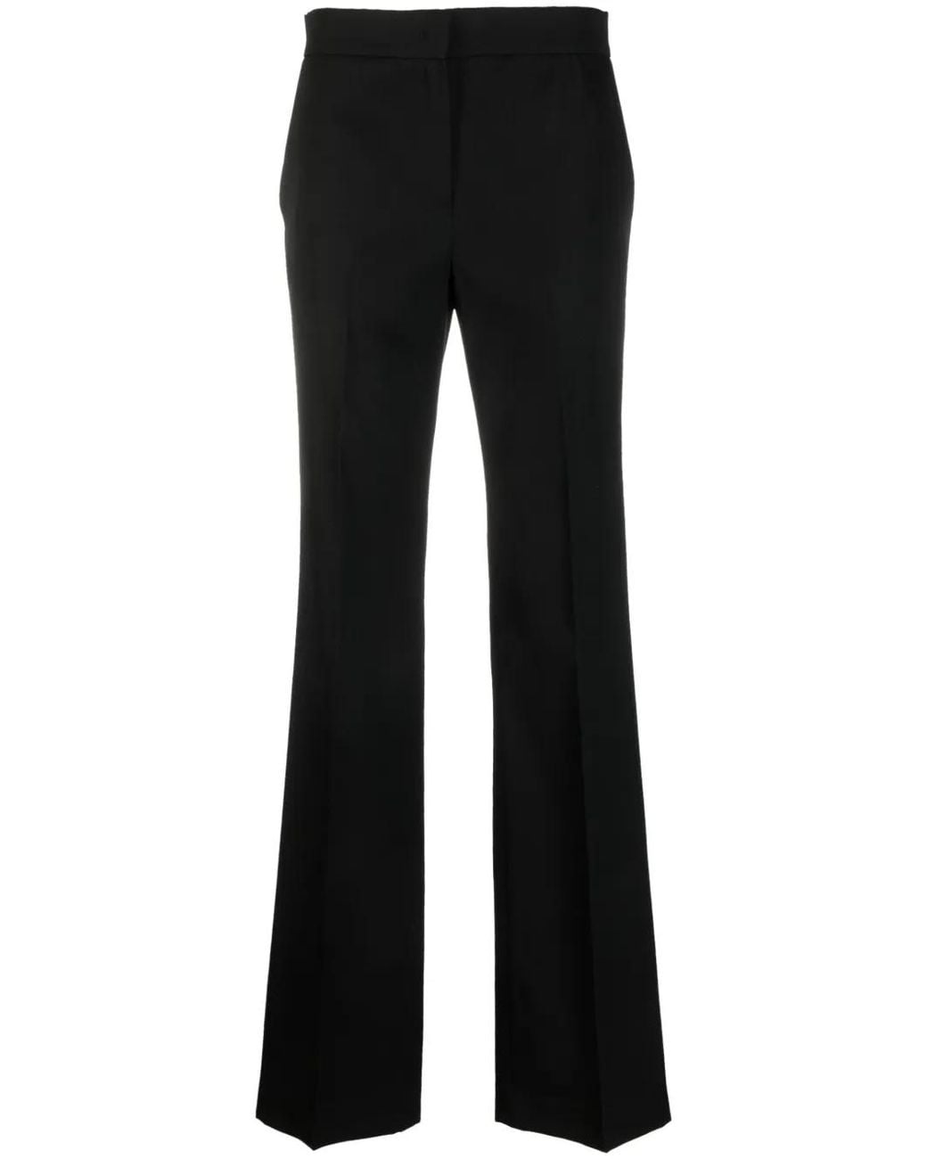 Fabiana Filippi Black Virgin-Wool Tailored Trousers