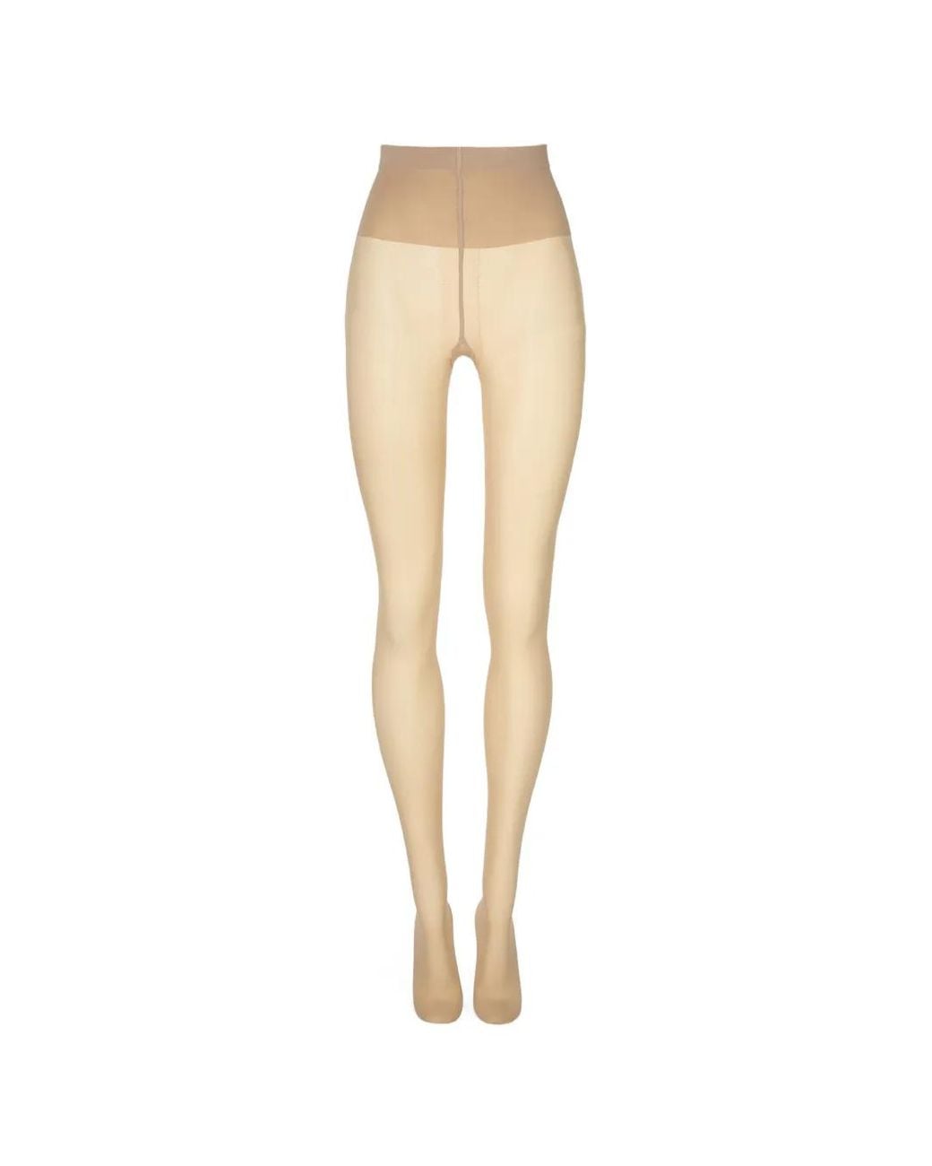 Wolford White 10 Denier Leg Support Tights