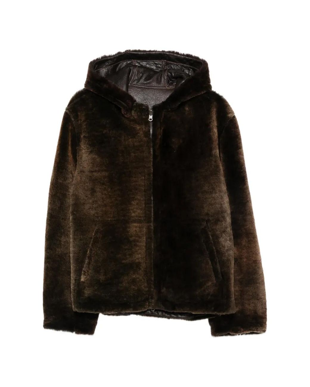 Salvatore Santoro Black Hooded Zip-Up Jacket for men