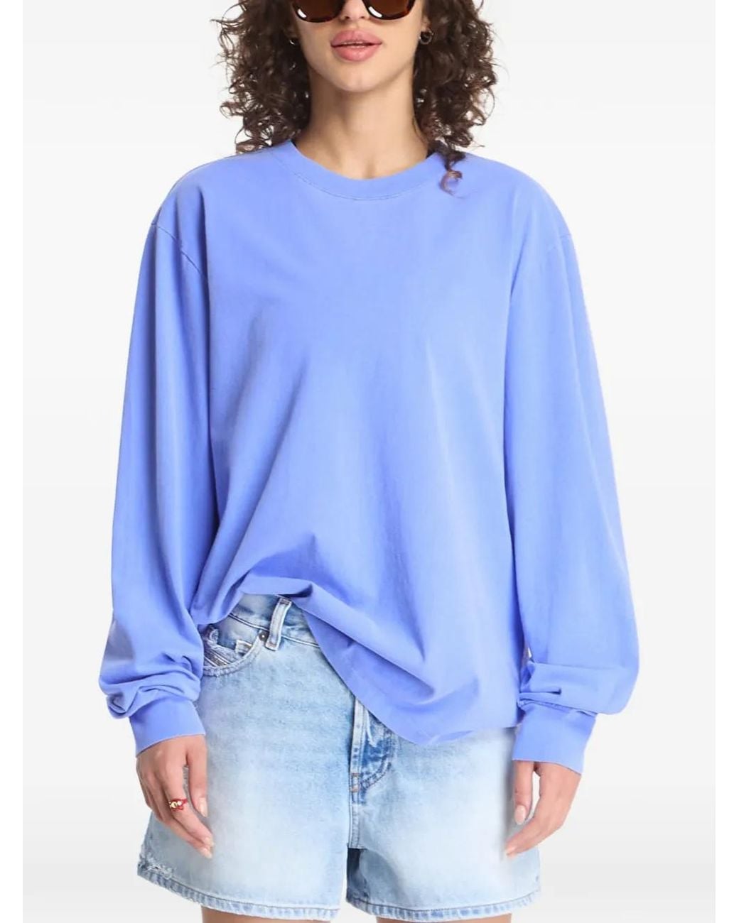 A.P.C. Blue Winter 26 Long-Sleeve T-Shirt