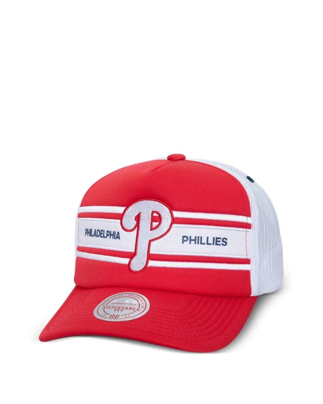 Mitchell & Ness Red X Mlb Philadelphia Phillies Sideline Cap for men