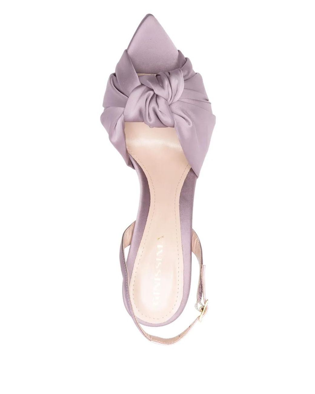 Sandalias Sofia Con Tacón De 95 Mm Ginissima de color Pink