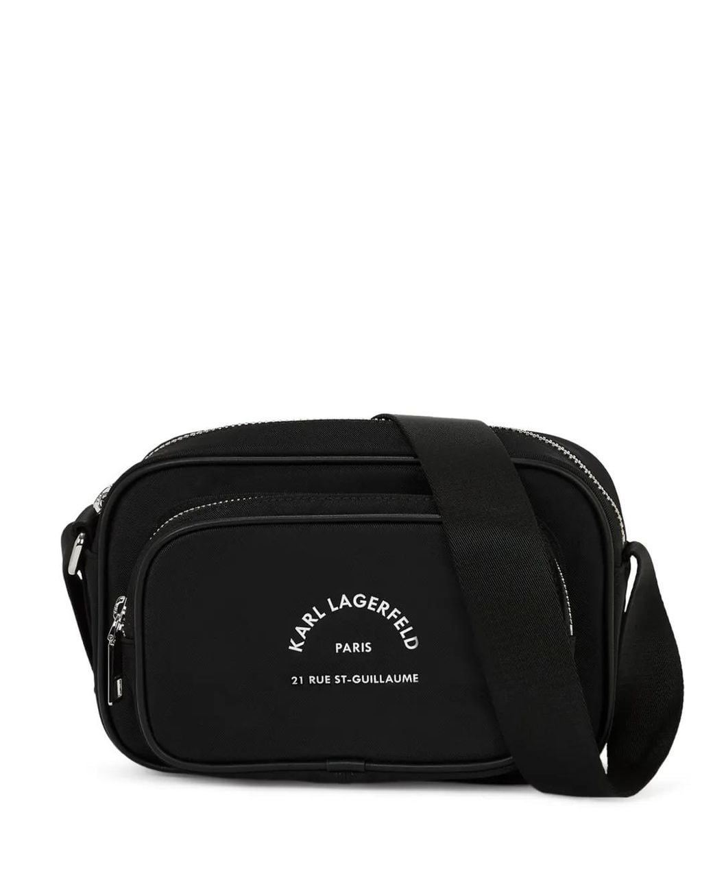Karl Lagerfeld Black Rue St-Guillaume Shoulder Bag for men
