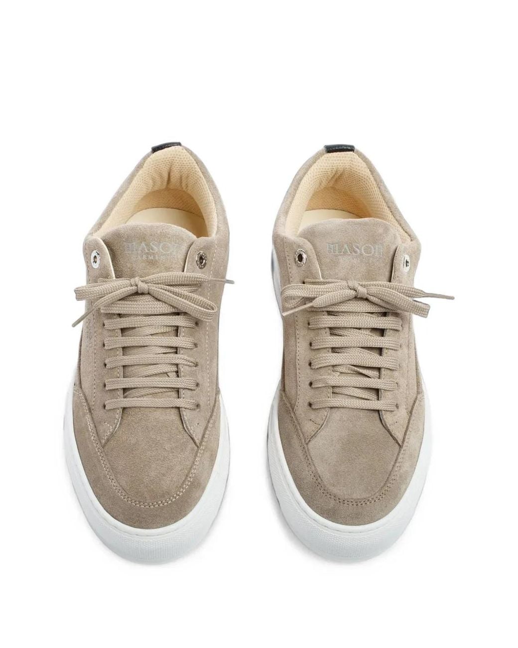 Mason's Natural Tia Nativo Suede Sneakers for men