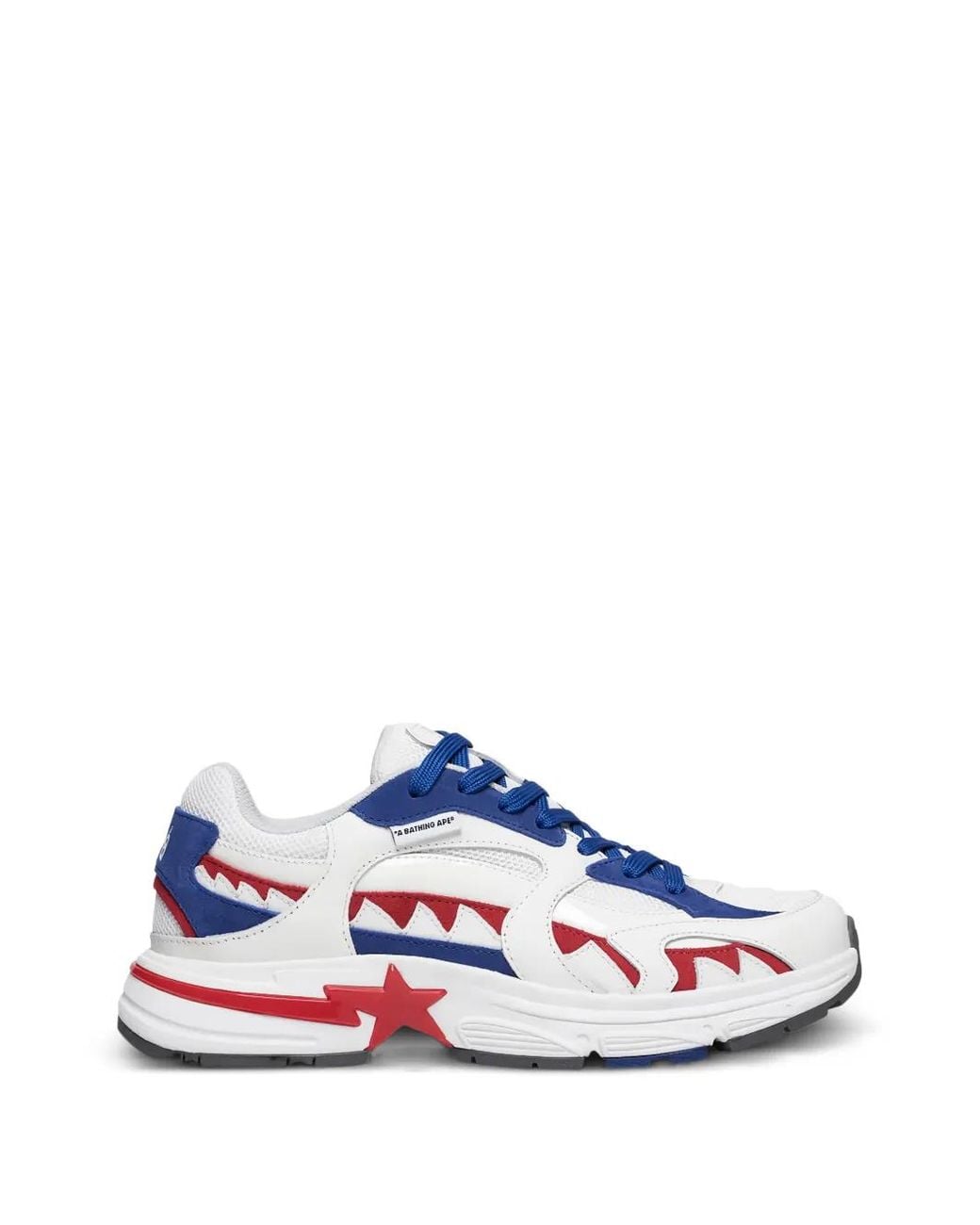 A Bathing Ape White Shark Sta M1 Sneakers for men
