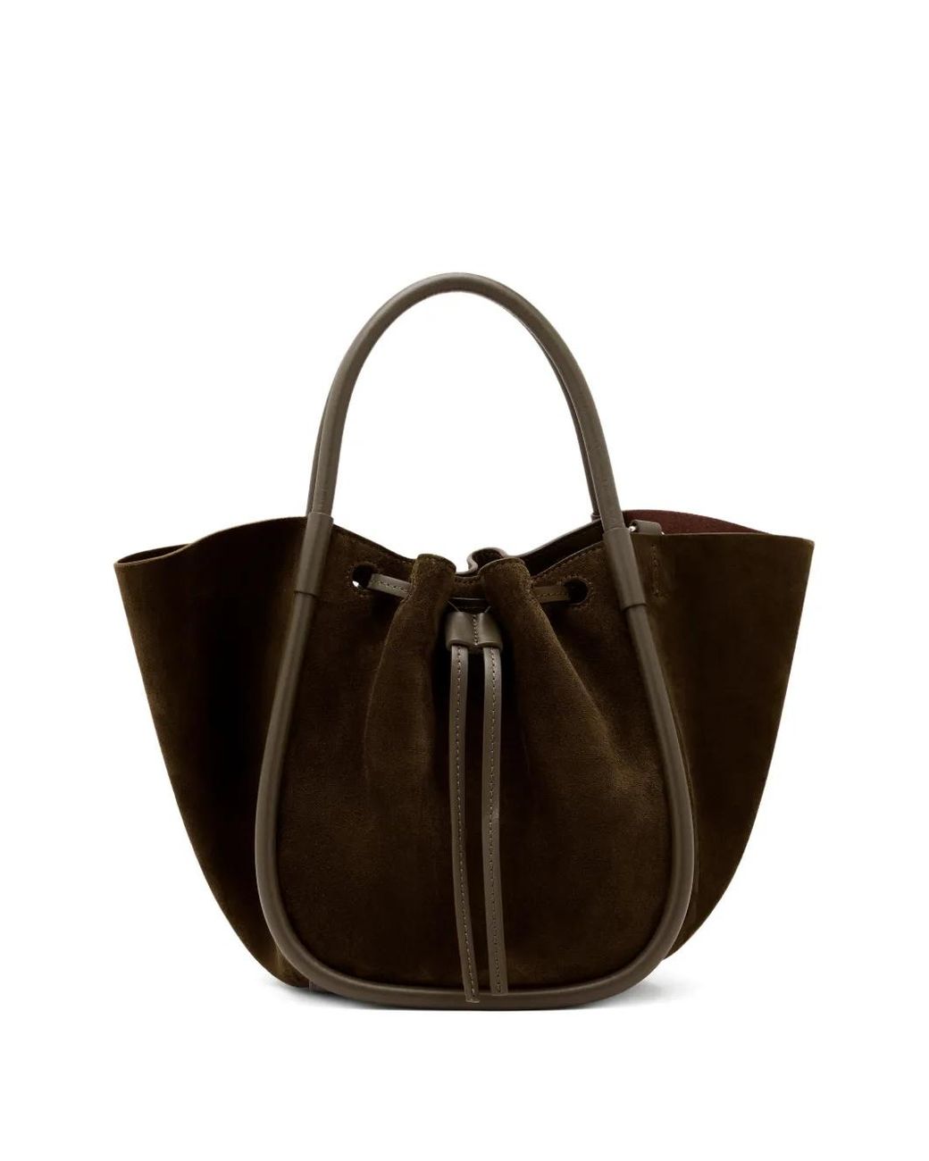 Proenza Schouler Black Small Ruched Tote