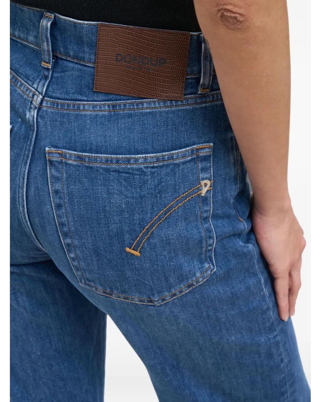 Dondup Blue Flared Jeans