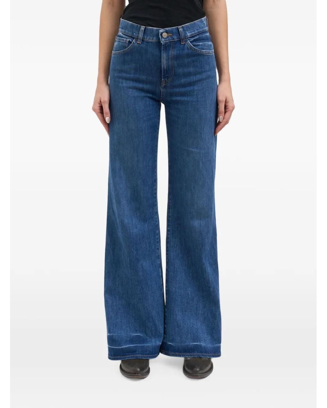 Dondup Blue Flared Jeans