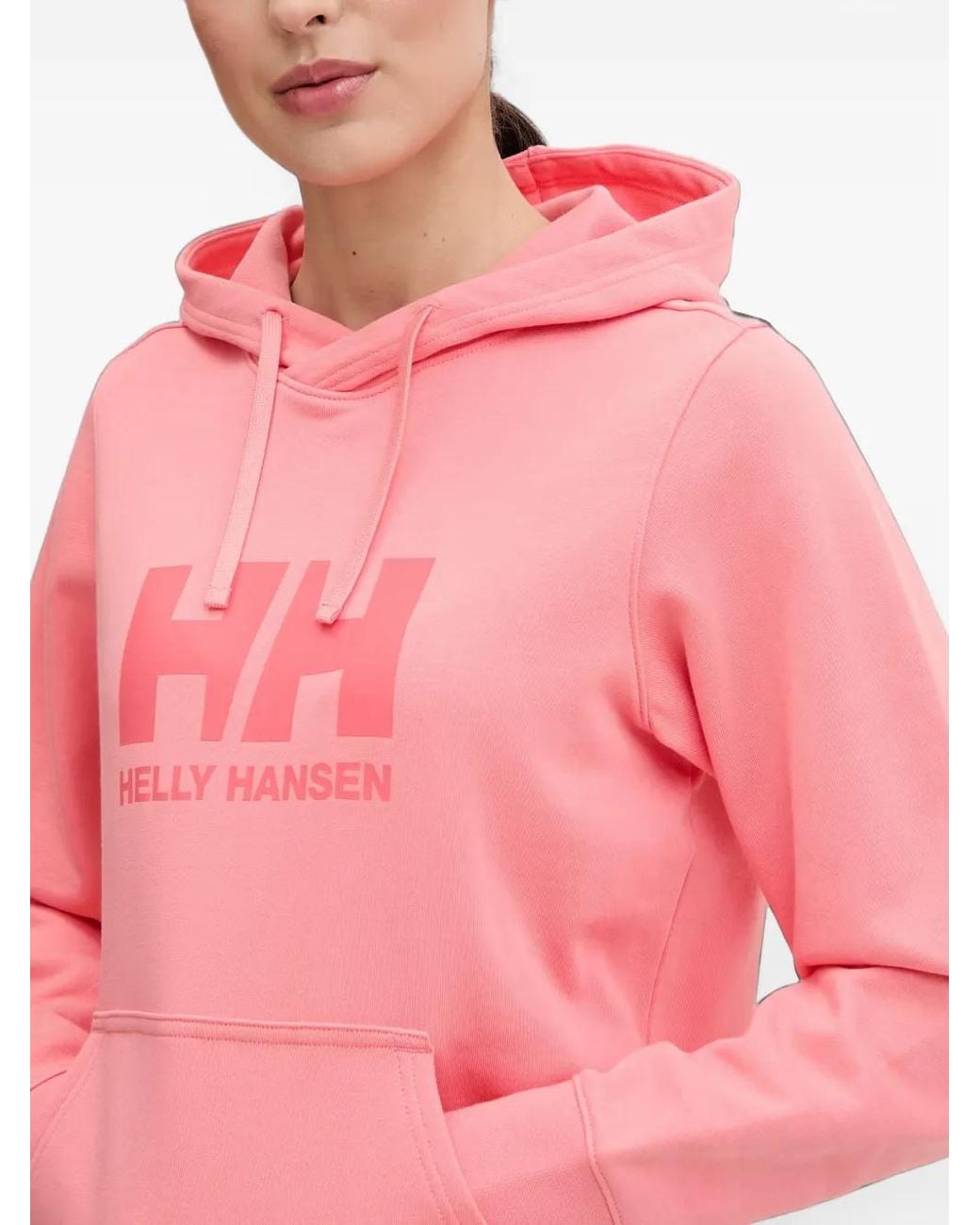 Helly Hansen Pink Hoodie À Logo Imprimé