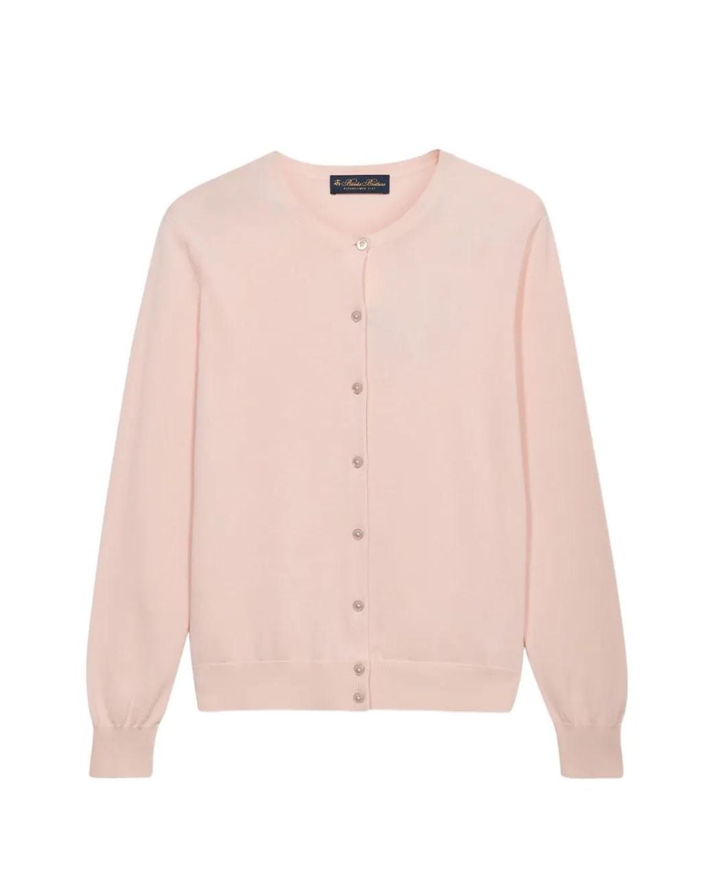 Brooks Brothers Pink Buttoned Cardigan