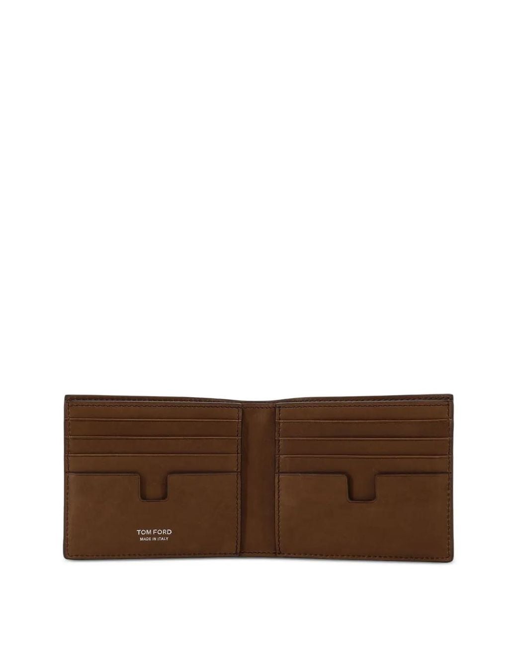 Tom Ford Brown Portefeuille À Logo Embossé for men