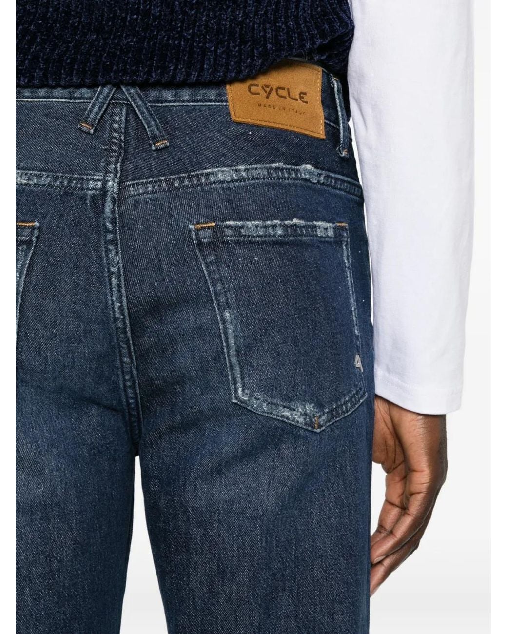 CYCLE Blue Lucky Jeans for men