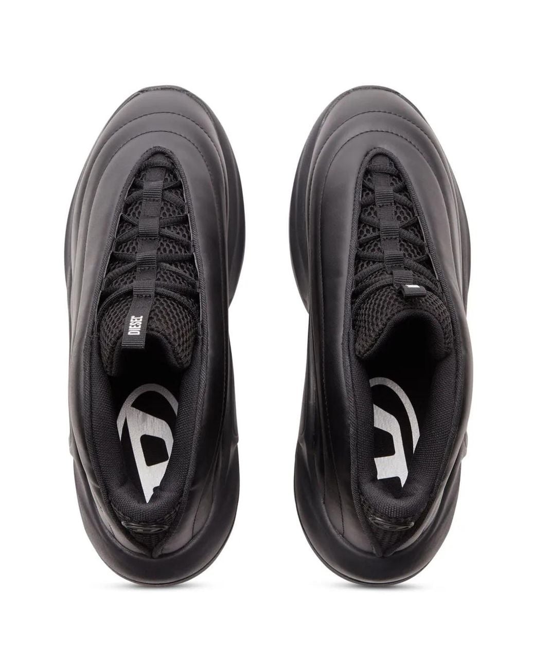 DIESEL Black S-D-Runner X-Schlupfsneakers Mit Mattem Oval D-Spann
