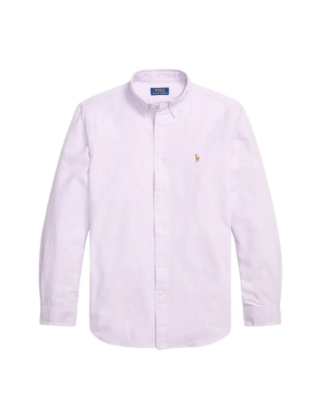 Polo Ralph Lauren Pink Embroidered-Logo Button-Down Shirt for men