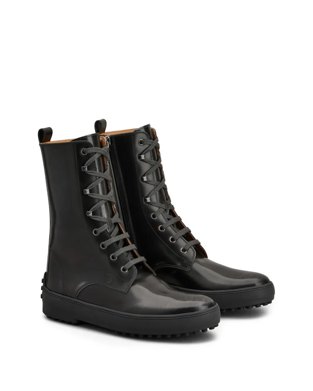 Tod's Black Leather Boots