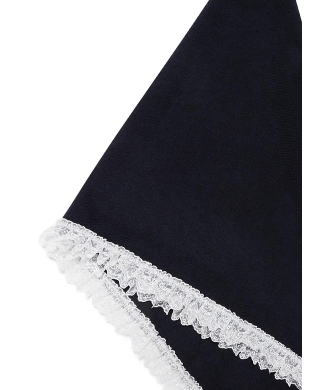 Ganni Blue Scarf