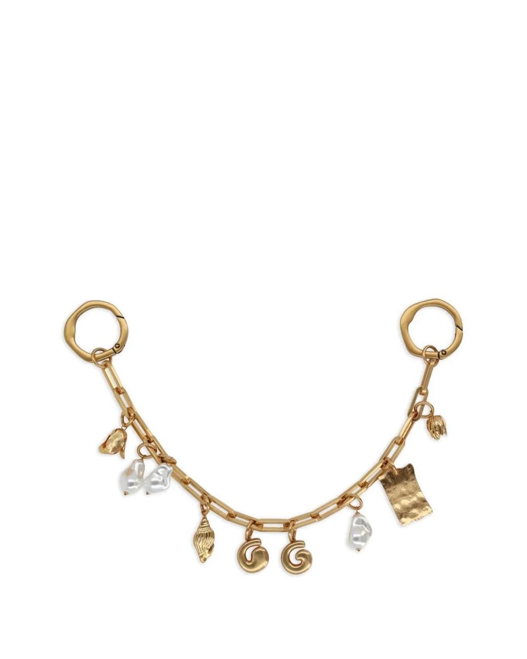 Cult Gaia Metallic Bijou Bag Charm