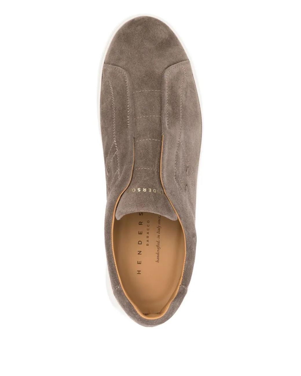 Henderson Brown Suede Sneakers for men