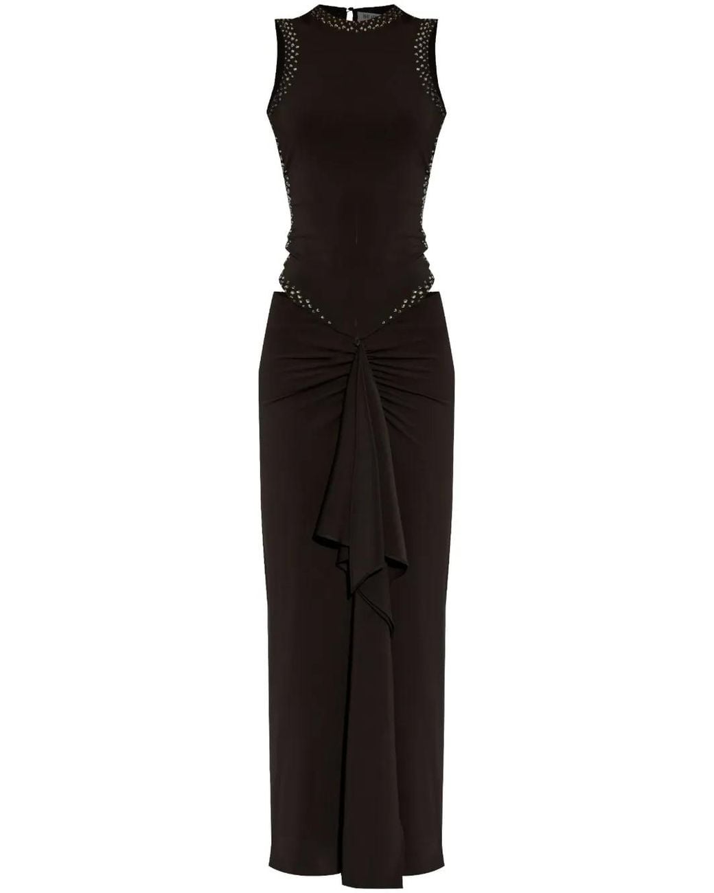 The Attico Black Fitted Dress