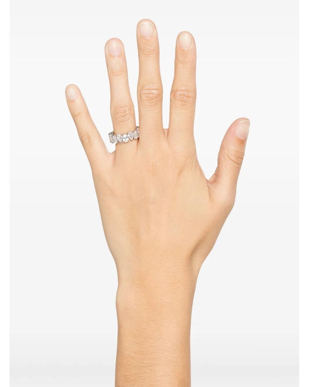 Swarovski White Vittore Matrix Ring