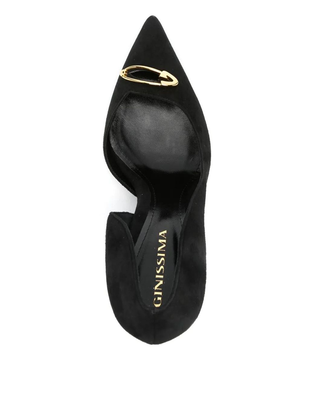 Ginissima Black 100Mm Emma Pumps
