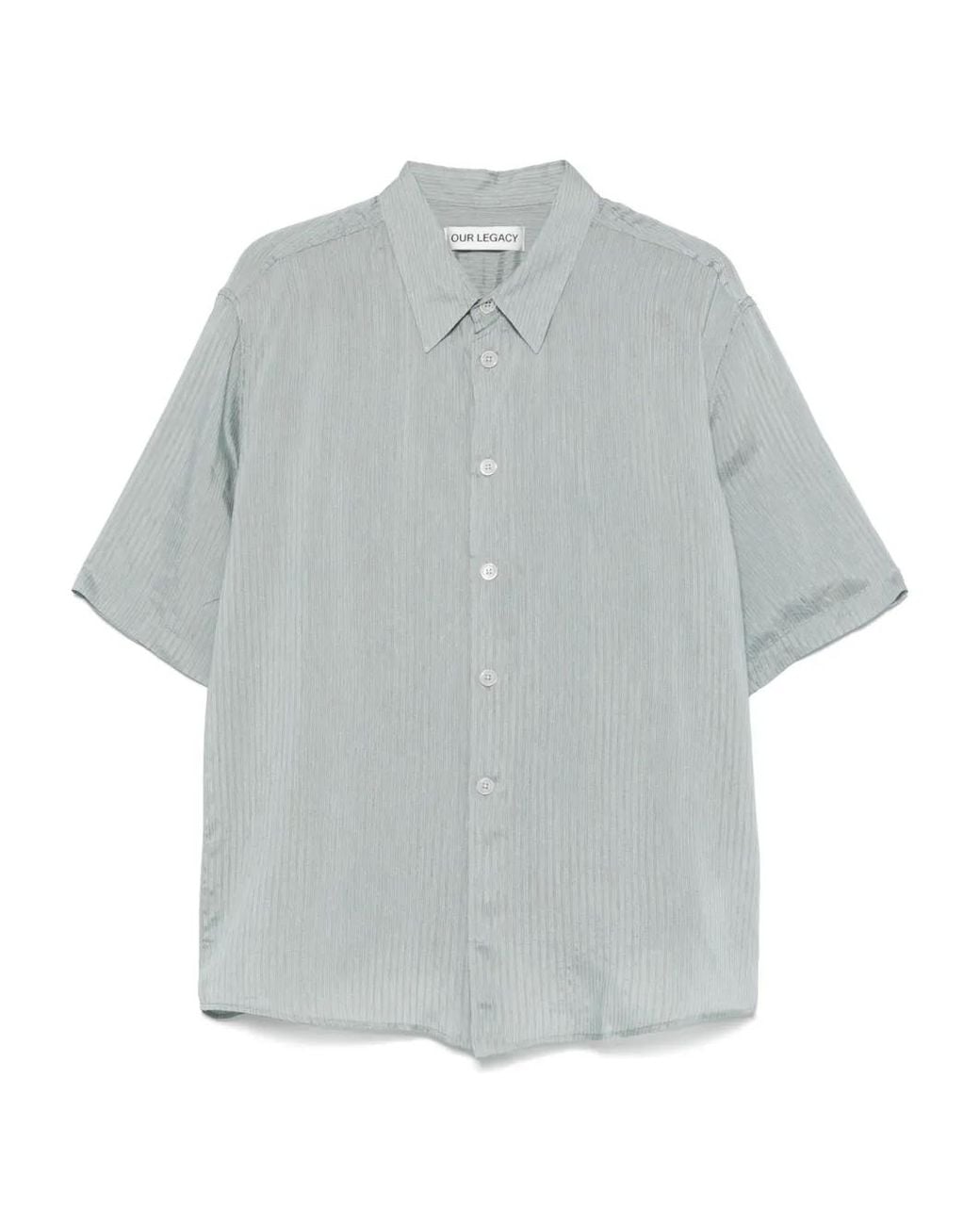 Our Legacy Gray Beyond Shirt Shortsleeve for men