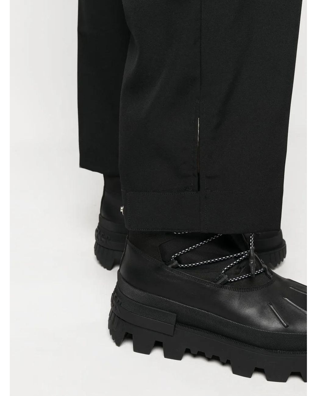 OAMC Black Cargo-Pocket Trousers for men