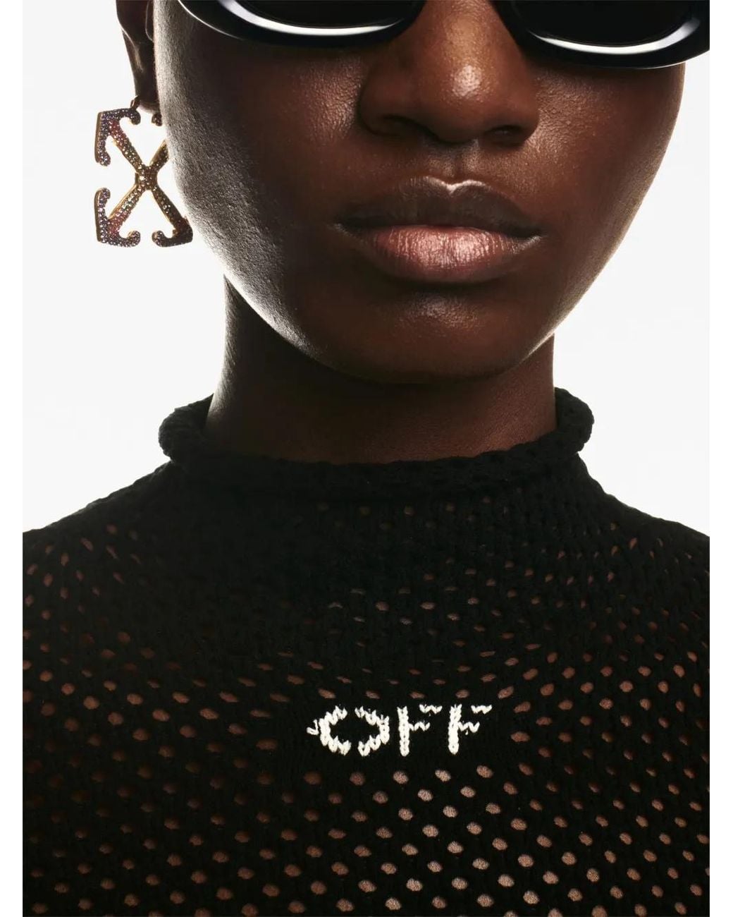 Off-White c/o Virgil Abloh Black Off Sweater With Logo