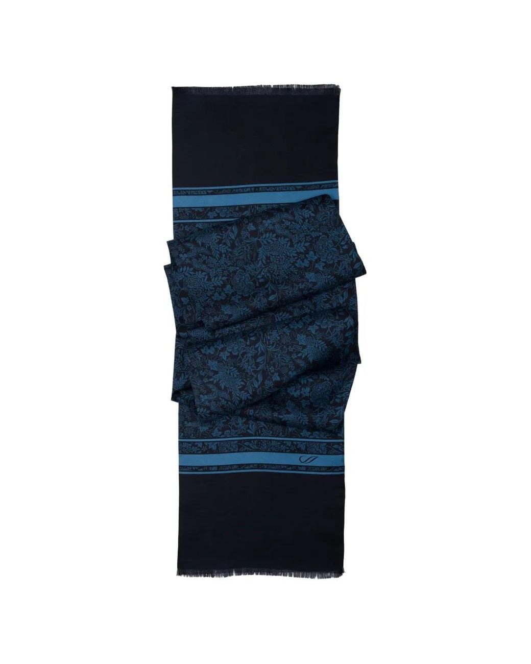 Elizabetta Blue Rapallo Scarf for men