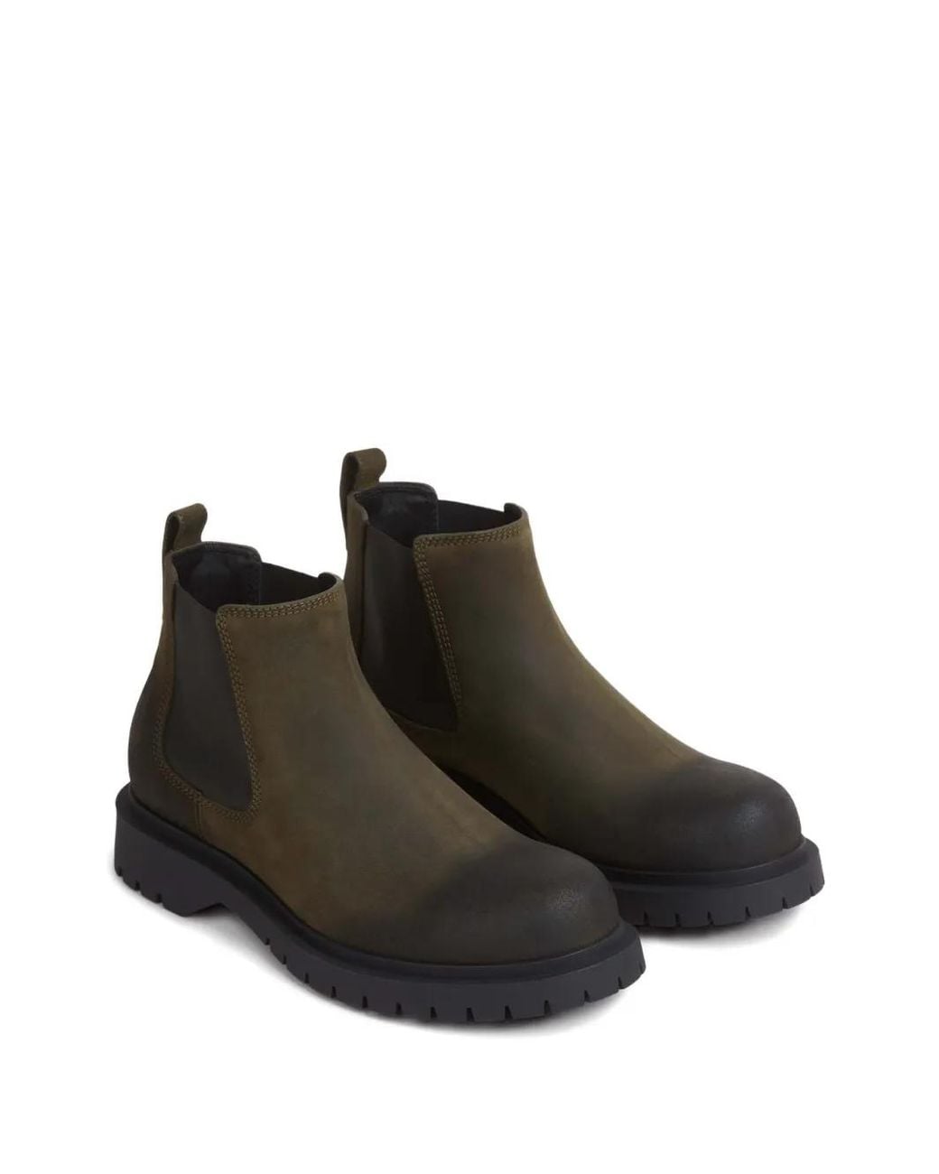 Givenchy Brown Leather Chelsea Boots for men