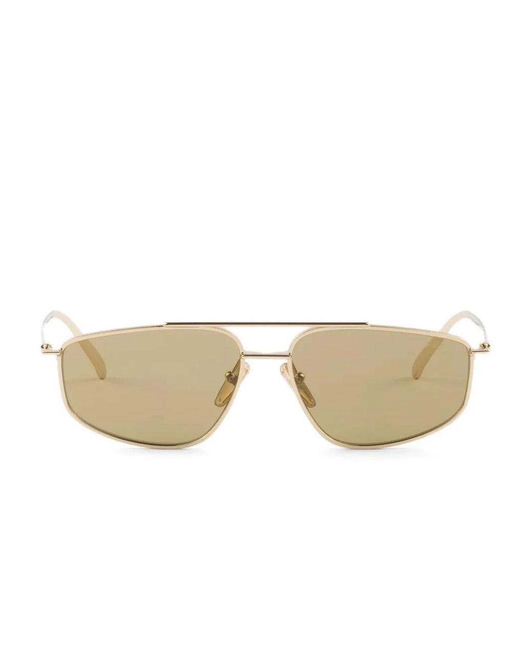 Prada Natural Pilot-Frame Sunglasses