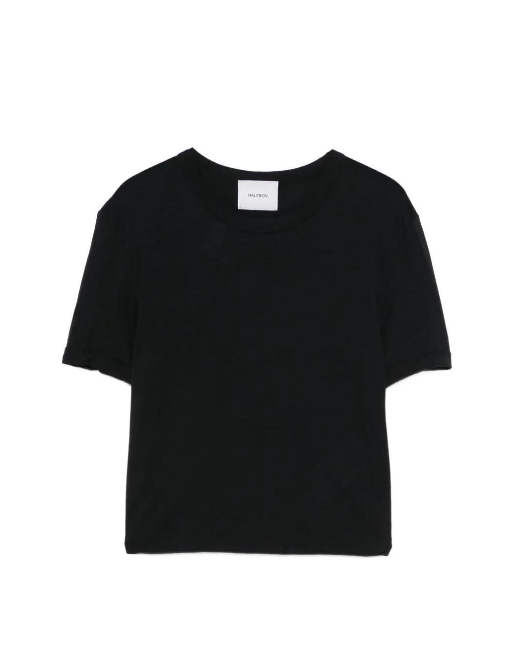 Halfboy Black Crew Neck T-Shirt
